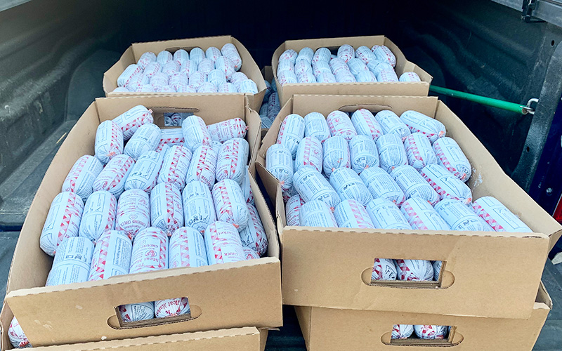 Meat donation