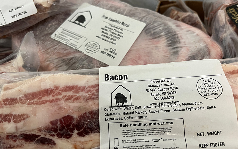 Bacon food donation